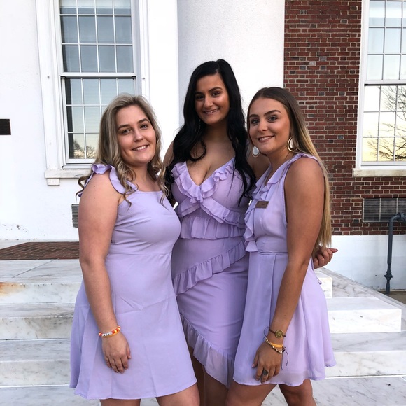 Purple formal dress! - Picture 2 of 2